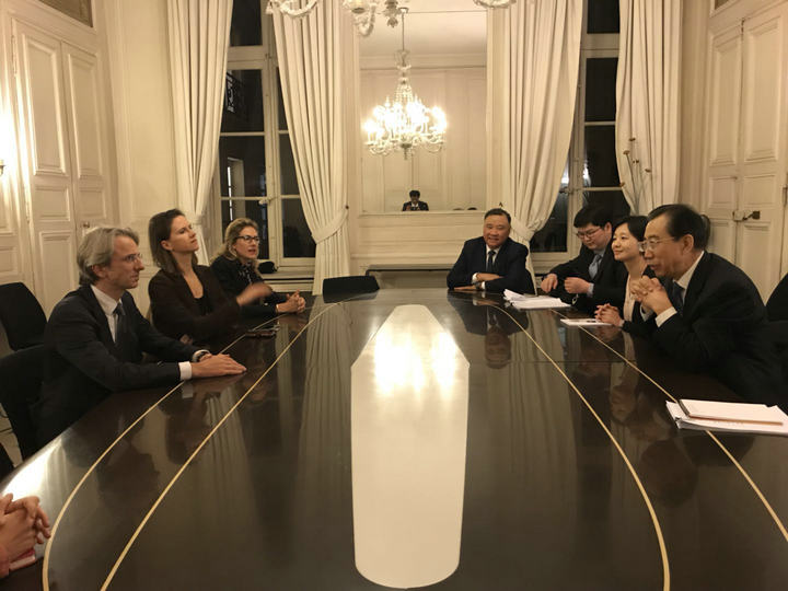 吳海龍會長出訪法國、比利時