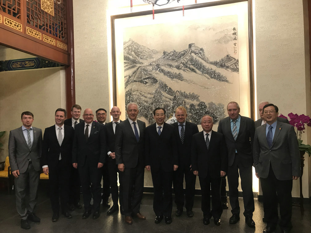 吳海龍會長會見德國薩克森州州長提里希