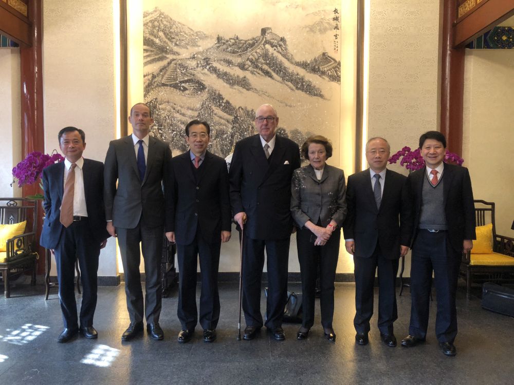 吳海龍會長會見英國怡和集團主席凱瑟克爵士