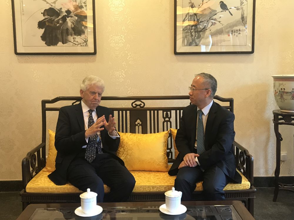 梁建全副會長會見英國議會上議院議員鮑威爾