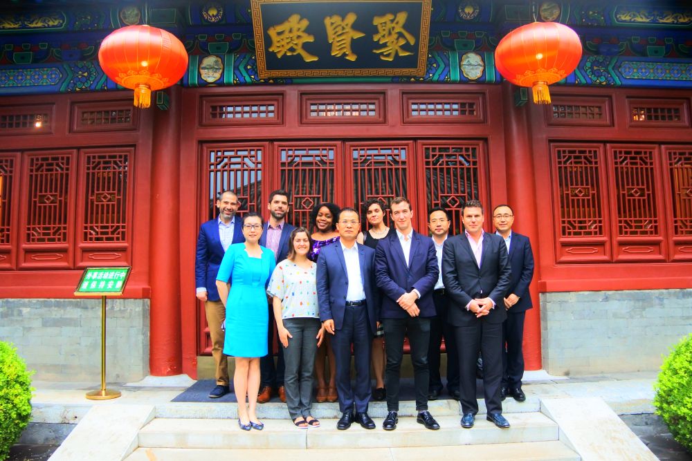 趙衛平副會長會見美國媒體人士代表團