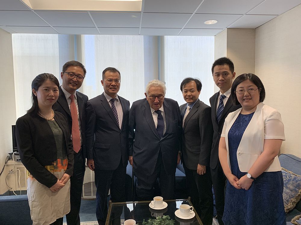 趙衛平副會長率外交部工作小組訪問美國紐約、洛杉磯