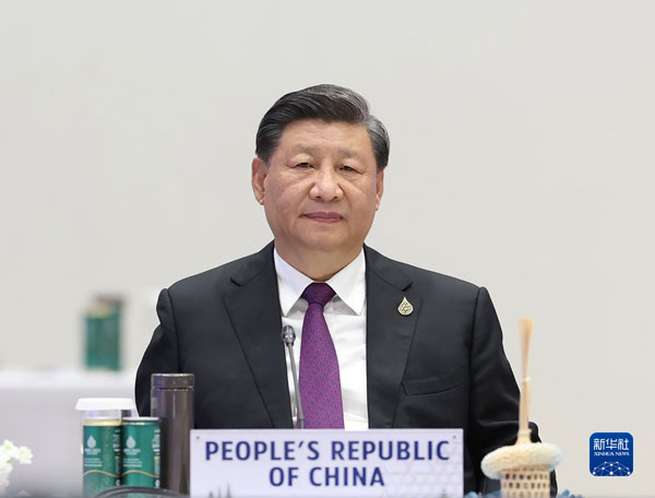 習近平出席亞太經合組織第二十九次領導人非正式會議并發表重要講話